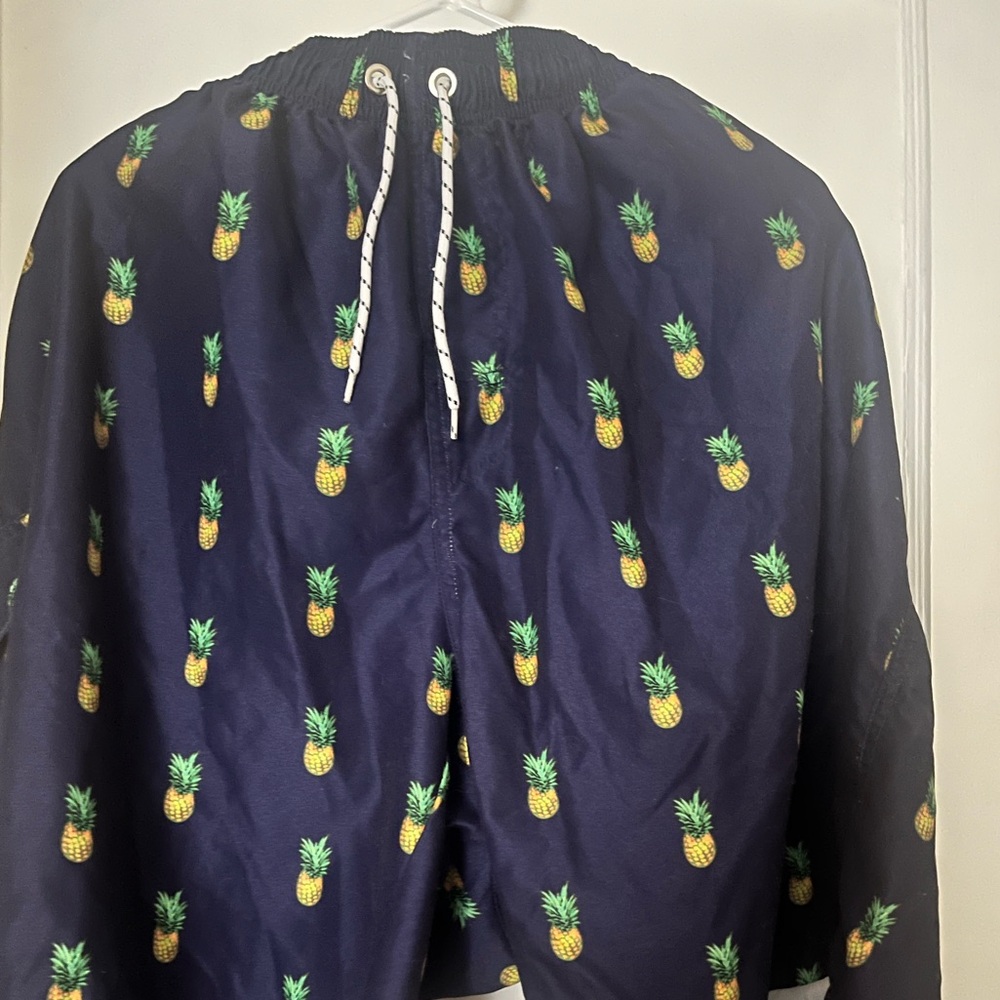 Pineapple Print Swim Shorts